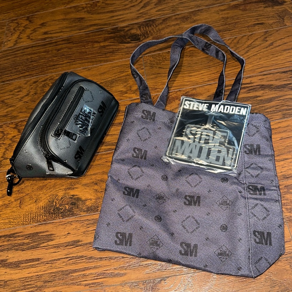Steve Madden belt bag and tote Set